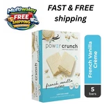 Power Crunch Original Protein Energy Bars, French Vanilla Cream, 1.4 Oz, 5 Count. Fixed Price $5.20.