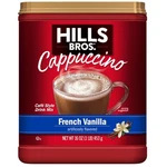 Hills Bros. Instant Cappuccino Mix, French Vanilla 16 Oz. Fixed Price $5.89.