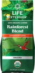 Life Extension Anti-oxident Rainforest Blend Ground Coffee 12 Oz. Fixed Price $14.00.