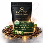 100% Organic Jamaica Blue Mountain Coffee Roasted Green, 5 Lbs Bags. Fixed Price $131.10.