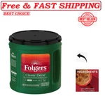 New - Folgers Decaffeinated Classic Roast Ground Coffee, 28.8 Oz.,. Fixed Price $32.55.