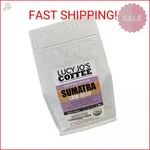 Lucy Jo's Coffee, Organic Sumatra, Low Acid, Dark Roast, Ground, 11 Oz.. Fixed Price $24.99.