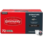 Signature Blend 72 Count Coffee Pods, Dark Roast, Compatible With Keurig 2.0 K-c. Fixed Price $55.93.