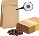 100 Pack Coffee Bags With Valve, 8 Oz / 0.5 Lb Kraft Paper Stand Up Pouches,. Fixed Price $47.01.