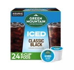 Green Mountain Coffee Roasters Classic Black Iced Keurig K-cup Pods. Fixed Price $27.76.