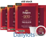 1850 Trailblazer Medium Dark Roast Coffee Keurig Cup Pods 96 Count Old Stock. Fixed Price $49.99.