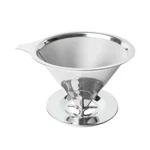 Pour Over Coffee Dripper Slow Paperless Filter Double Mesh Stainless. Fixed Price $20.74.