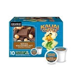 Kauai Coffee Mocha Macadamia Nut Hawaiian 10 Count K-cup Pods Keurig Bb 11/2026. Fixed Price $15.00.