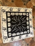 100% Polyester San Polyne Eiffel Tower Paris France Italy Scarf Travel Souvenir. Fixed Price $20.80.
