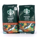 Starbucks House Blend Med. Roast (1) Ground & Whole Bean, 12OZ, Bb: 12/24. Fixed Price $22.00.