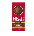 Eight O'clock Coffee Medium Roast Ground 100% Colombian Peaks 30 Oz. Fixed Price $20.05.
