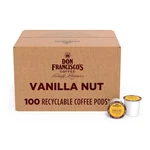 Don Francisco's Vanilla Nut Flavored Coffee Pods, 100 Count, Medium Roast, Compa. Fixed Price $73.26.