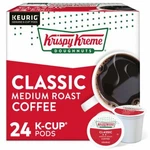Krispy Kreme Classic Coffee Keurig Single Serve K-cup Pods Medium Roast, 24 Ct. Fixed Price $16.39.