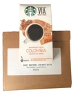 72 Starbucks Via Instant Colombia Roast Packets ** See Bb On Box. Fixed Price $37.99.