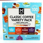 Members Mark Classic Coffee Variety Pack Single Serve Cups 100 Bb: 2/2027. Fixed Price $49.99.