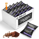 Colonial Coffee Count Single Pot Packets 2.5 Ounce (pack 100). Fixed Price $223.98.