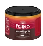 Folgers Gourmet Supreme Ground Coffee, Medium Dark Roast, 22.6 Oz Canister. Fixed Price $18.20.