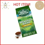 Green Mountain Roasters Breakfast Blend, Ground Coffee, Bagged 18 Oz. Fixed Price $16.17.