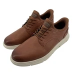 Skechers Slip-ins Work Garza Oxford Shoes Brown Leather Men 13 Wide Nwob 200310W. Fixed Price $64.95.