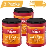 Folgers Buttery Caramel Artificially Flavored Ground Coffee, Medium Roast, 9.6. Fixed Price $19.99.