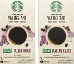 Starbucks Via Ready Brew, Decaf Italian Dark Roast 0.12 Ounce (pack Of 14). Fixed Price $46.99.
