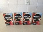 4 Boxes Nescafe Clasico 28 Sticks Dark Roast Instant Coffee Free Shipping. Fixed Price $14.99.