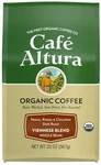 Cafe Altura Whole Bean Organic Coffee, Viennese Blend, 6 X 20 Oz.. Fixed Price $84.38.