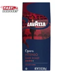 Lavazza Opera Intenso Ground Coffee 12OZ Bag, Dark Roast, Bold And Balanced Tast. Fixed Price $25.93.