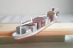 Vtg 1985 San Martin Ivaran Container 1:1250 Waterline Ship!!. Fixed Price $89.95.