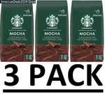 Pack - Starbucks Mocha Flavored Ground Coffee, 11 (total 33 Oz) Fresh. Fixed Price $48.49.