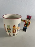 World Market Nutcracker Christmas Coffee Mug 4.5 Inches. Fixed Price $23.74.
