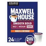 Maxwell House Smooth Bold Roast Coffee K-cup Pods, 24 Ct Box. Fixed Price $16.14.