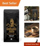 Usda Organic Valhalla Java Coffee - 12 Oz Dark Roast With Rich Flavor Profile. Fixed Price $27.89.