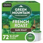Green Mountain Coffee French Roast, Keurig K-cup Pod, Dark 72 Count. Fixed Price $37.99.