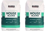 2 Packs Kirkland Starbucks House Blend Medium Roast Whole Bean Coffee Lb Each. Fixed Price $55.95.
