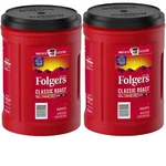 Pack 2 - Folgers Classic Roast Ground Coffee (43.5 Oz.), Sealed Item!!. Fixed Price $51.99.