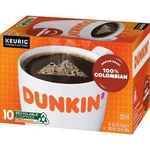 Dunkin' Donuts 100% Colombian Coffee To 144 Count Keurig Cup Pick Any Size. Fixed Price $119.99.