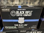 Black Rifle Thin Blue Line Medium Roast Keurig K-cup Pods 24CT. 1 To 7 Available. Fixed Price $13.00.