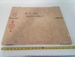 Vintage Joe 1983 Mock Up Box? Original From Hasbro Product Manager Employee. Fixed Price $200.00.