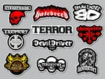 Hardcore Vinyl Lot (10 Stickers) Set 2 Punk Sxe Straight Edge Post Metal. Fixed Price $12.99.