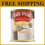 Caffe D Vita English Toffee Cappuccino Mix 6-PACK. Fixed Price $87.19.