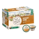 New England Coffee Hazelnut Cr Medium Roast Single Serve Pods, 12CT Box. Fixed Price $81.05.