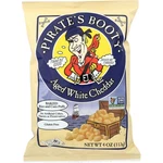 Pirate's Booty Aged White Cheddar Baked Rice And Corn Puffs 4 Oz. Fixed Price $50.99.