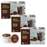 Door County Coffee Turtles Cup Flavored Ground 30 Single Serve. Fixed Price $43.28.
