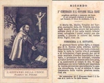 Rissimo Santino Di Giovanni Della Croce, Protector Of Tribulates No. 2190. Fixed Price $33.03.