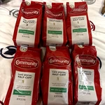 Bags Community Coffee Half-caff Ground 50% Less Caffeine Bb 06-28-26. Fixed Price $36.36.