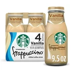 Starbucks Frappuccino Vanilla Chilled Coffee Drink, 9.5 Fl Oz, 4 Count New. Fixed Price $5.99.