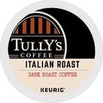 Tully's Italian Roast Keurig K-cup Pods, Dark Coffee, 24 Count. Fixed Price $14.83.