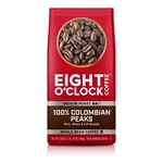 New Eight O'clock 100% Colombian Peaks Medium Roast Whole Bean COFFEE,30 Oz, Bag. Fixed Price $24.99.