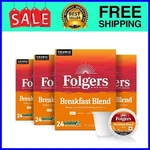 (4 Pack) Folgers Breakfast Blend, Mild Roast Coffee, Keurig Cup Pods, 24 Count. Fixed Price $53.43.